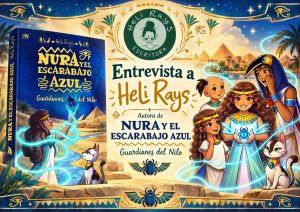 Entrevista a Heli Rays, autora de Nura y el escarabajo azul