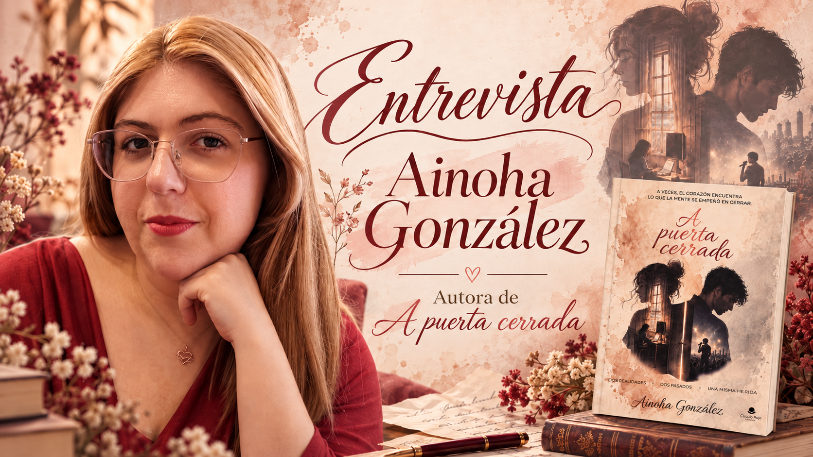 Entrevista a Ainoha González, autora de A puerta cerrada