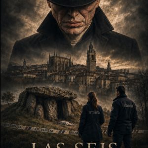 Portada final de Las seis de Garayo, de Noemí Jovellanos