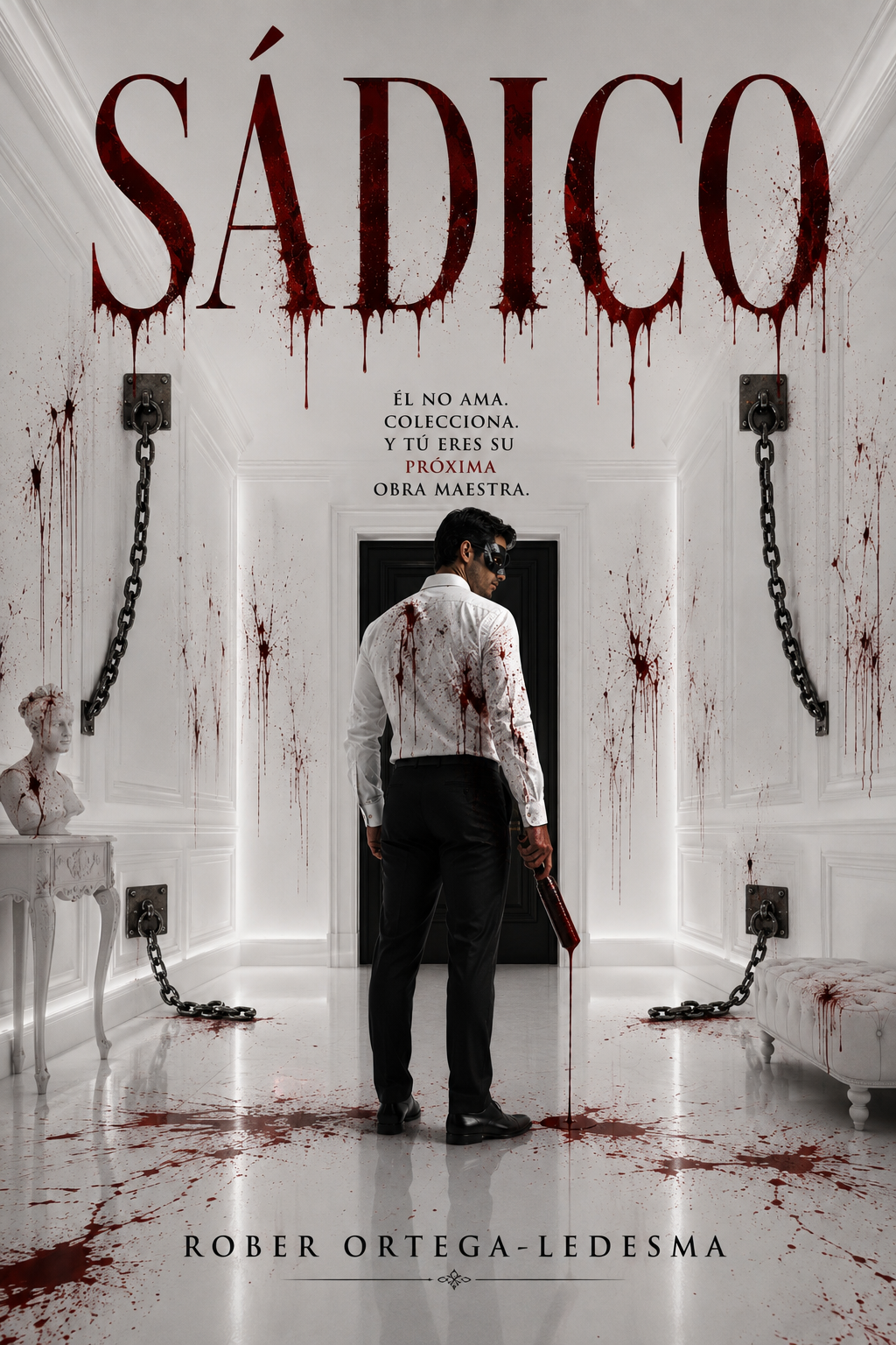 Portada de Sádico, de Rober Ortega-Ledesma
