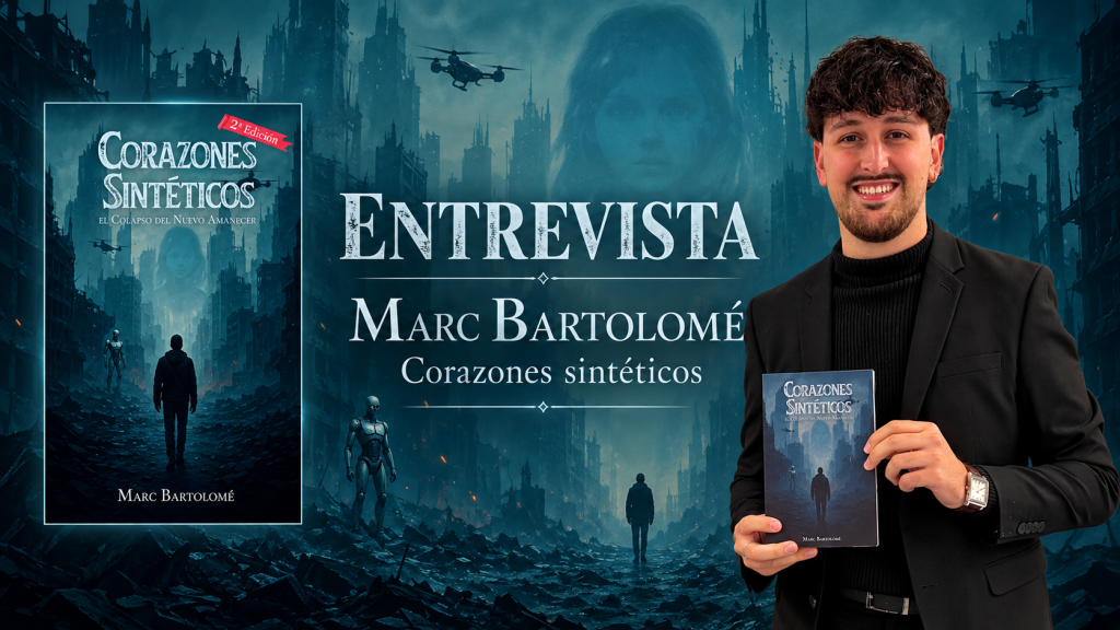Entrevista a Marc Bartolomé, autor de Corazones sintéticos